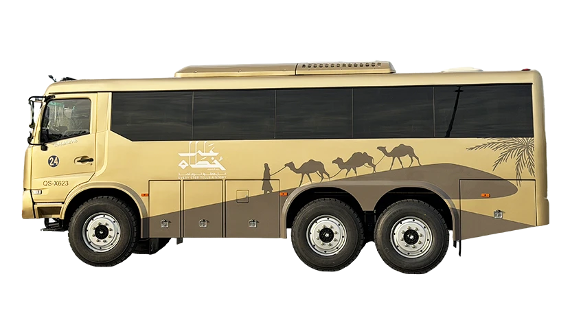 30 Seats Dongfeng 6x6 Off Road Passenger Bus suppliers