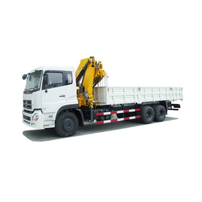 جرثقیل 6×4 کامیون سواری با جرثقیل بوم 6.3 تنی